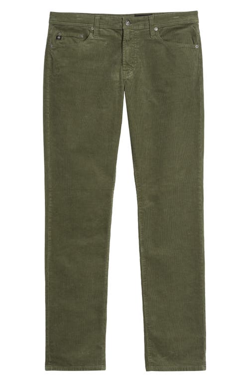 Ag Graduate Sud Straight Leg Pants In Green