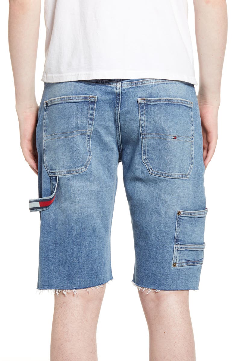 TOMMY JEANS Carpenter Jean Shorts, Alternate, color,