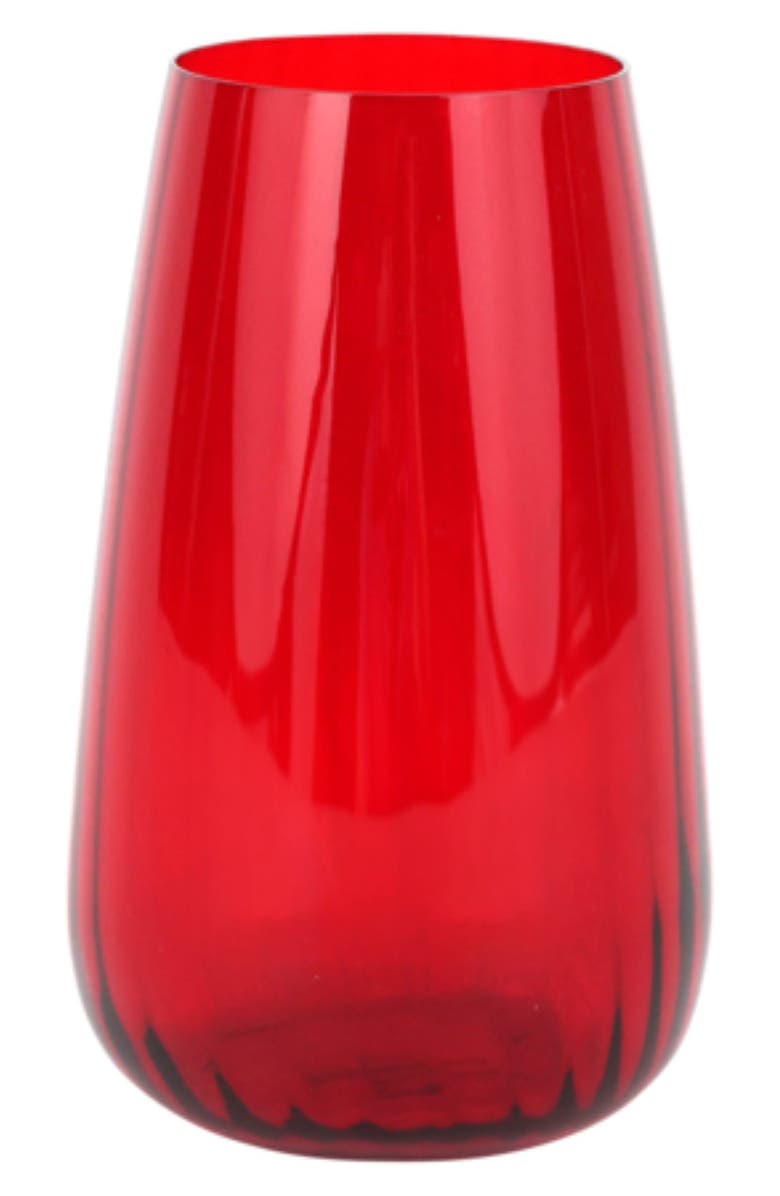 VIETRI Francesca Highball Glass, Main, color, Red