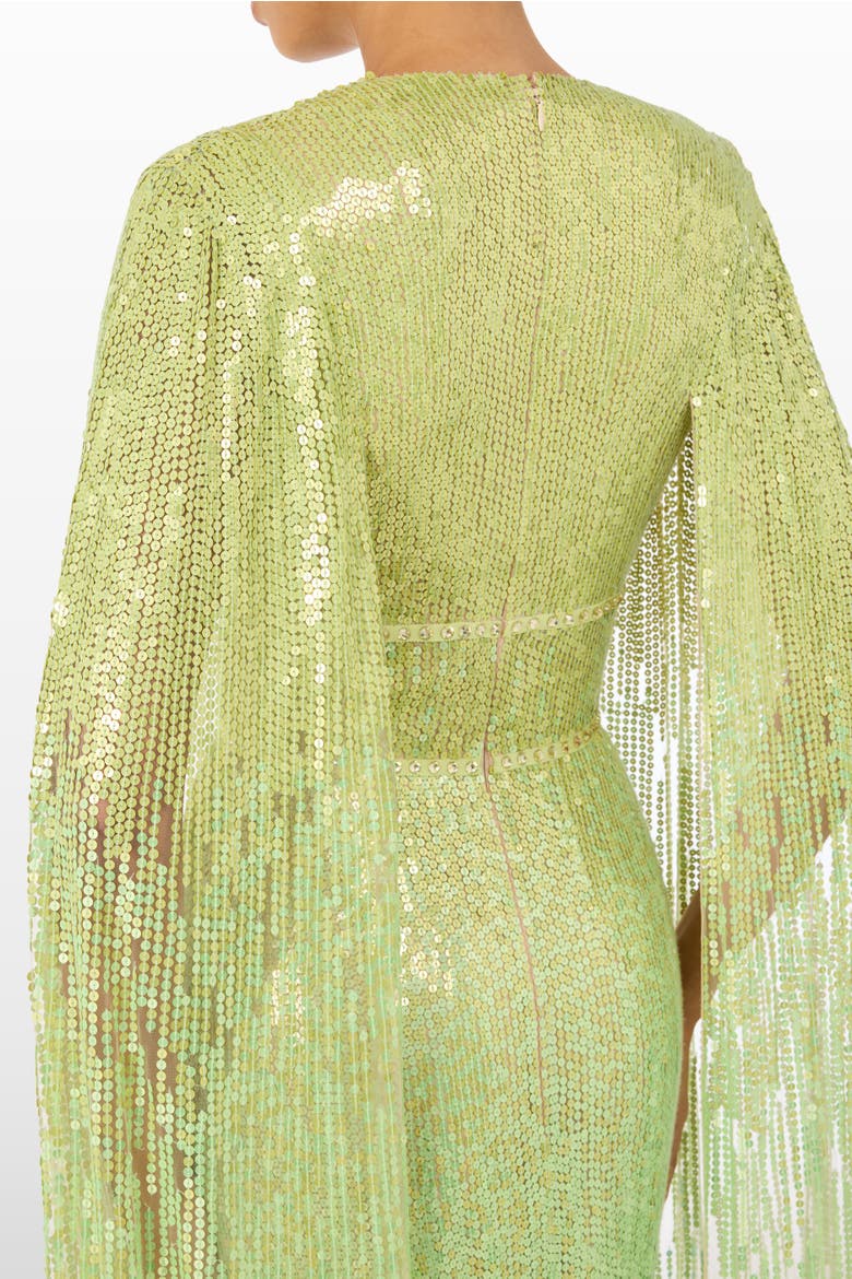 Easy Breezy Sequin-Embellished Maxi Dress, Alternate, color, Illusion
