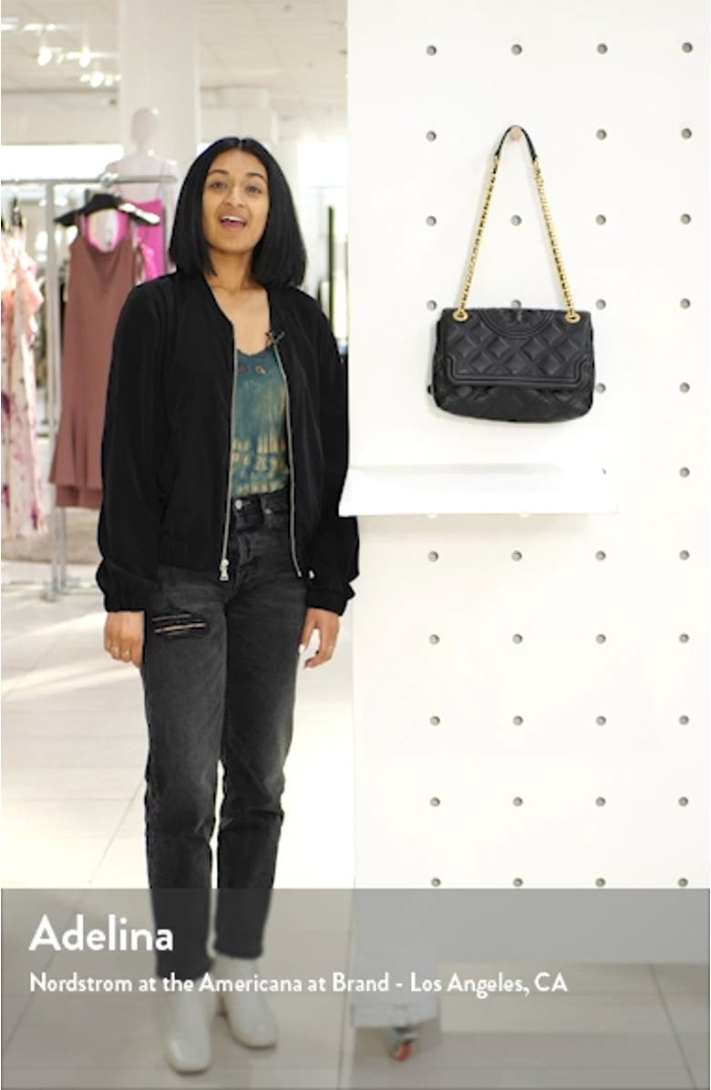 Fleming Soft Quilted Lambskin Leather Shoulder Bag, sales video thumbnail