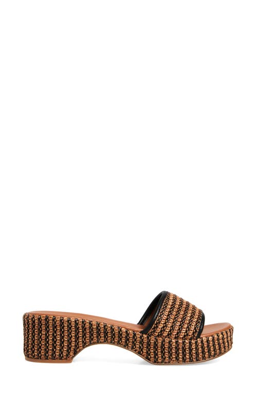 Steve Madden Cosima Platform Slide Sandal In Multi