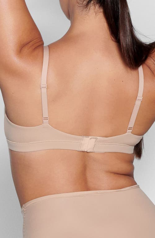 Skims Fits Everybody Crossover Bralette In Clay