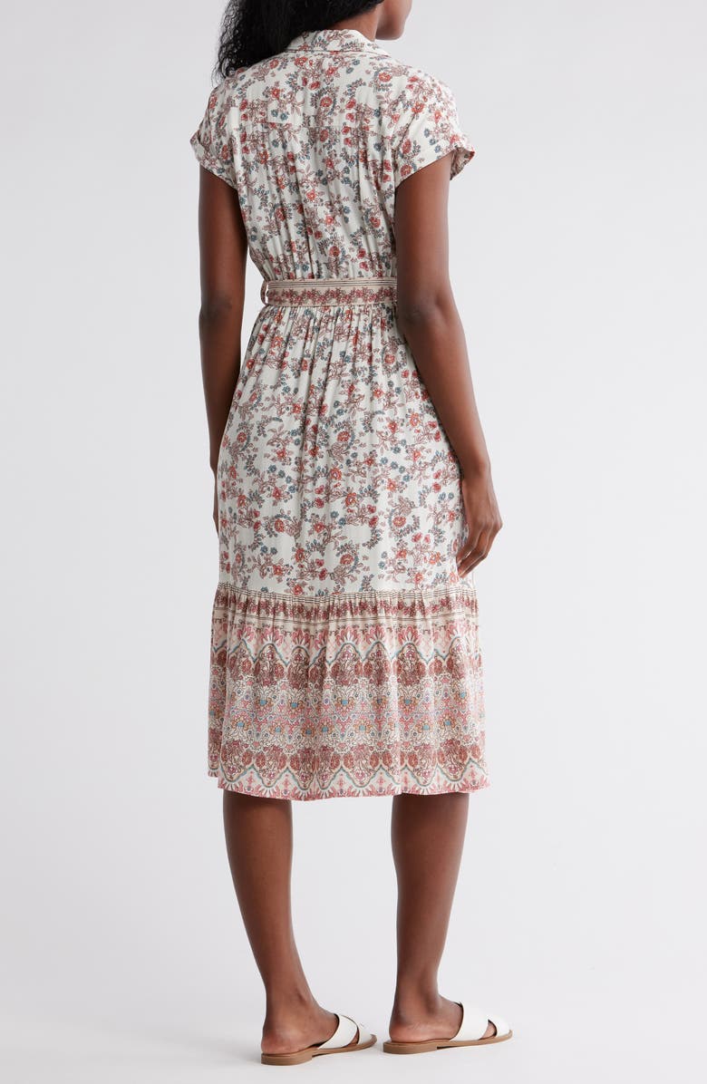 Lucky Brand Button Down Shirtdress, Alternate, color,