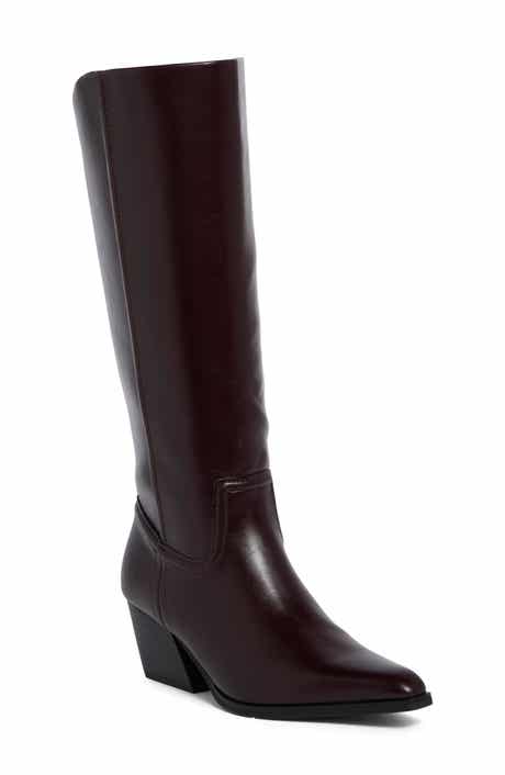 Gianada Faux Leather Knee High Boot