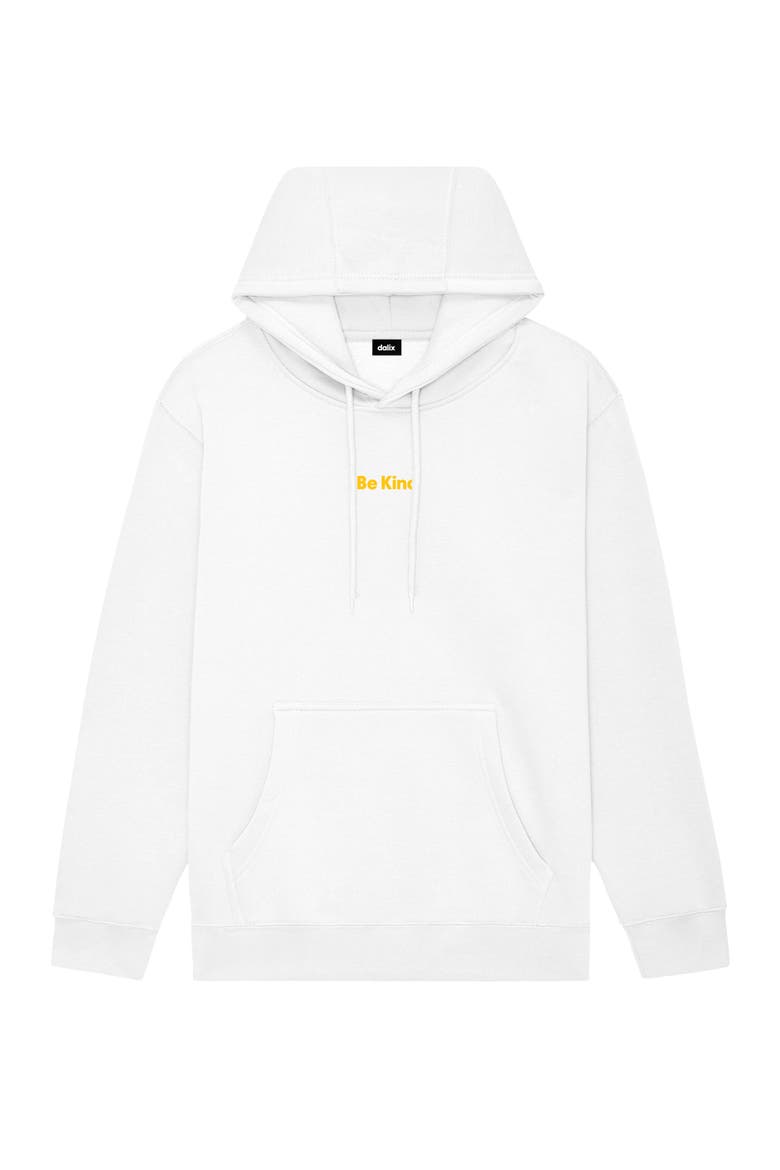 Womens Kinder Planet Relaxed Hoodie, Main, color, White