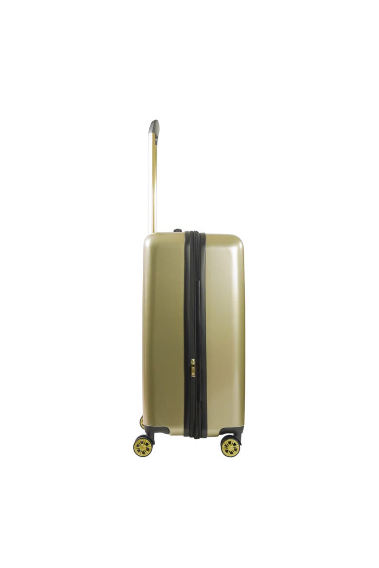 Groove 27 inch Hardside Spinner luggage, Alternate, color, Gold