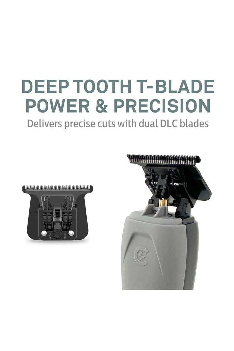 Laser Professional  Cordless  Hair Trimmer, Alternate, color, Gray