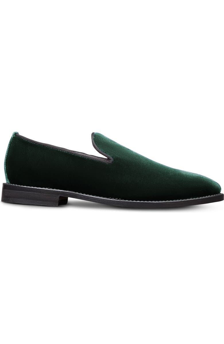 Allen Edmonds Robinson Smoking Slipper, Alternate, color, Green Velvet