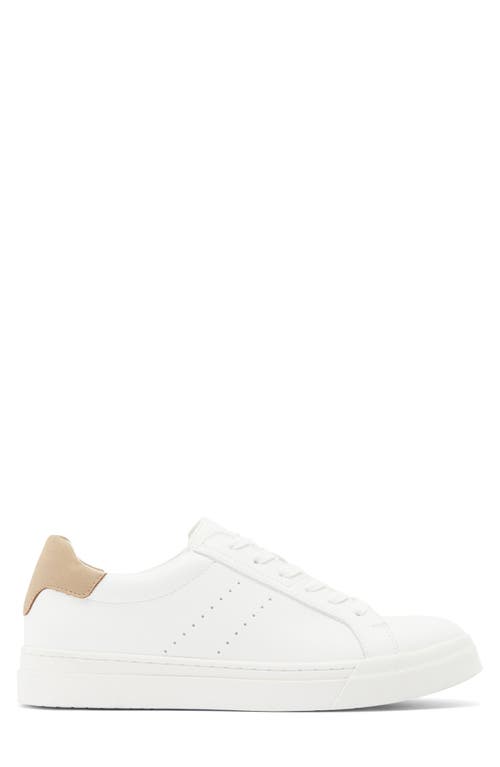 Nordstrom Rack Adam Perforated Sneaker In White- Beige
