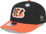 New Era Men's New Era  Black/Orange Cincinnati Bengals 2026 NFL Draft On Stage Pre-Curved 9FIFTY Snapback Hat