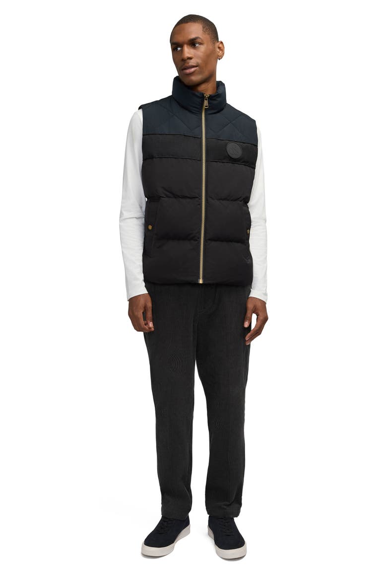 Ovela Puffer Vest, Alternate, color, BLACK