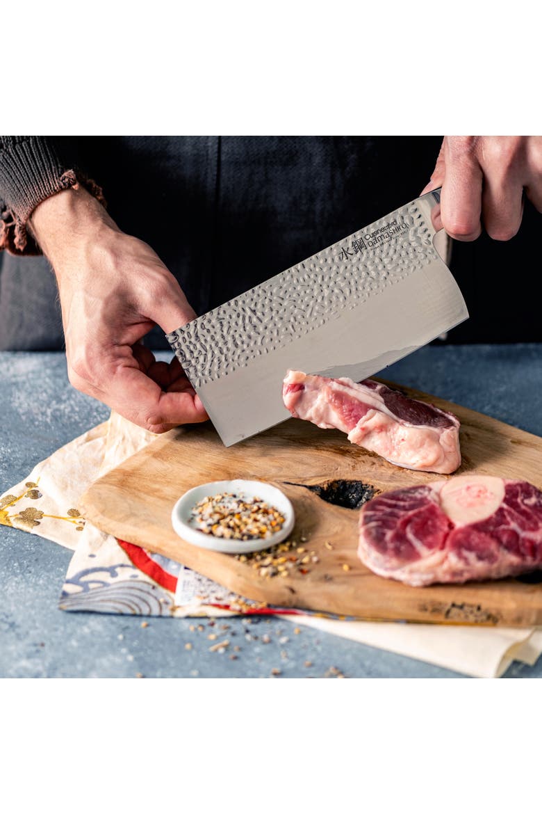 Damashiro EMPEROR®  6.5" Cleaver, Alternate, color, Silver