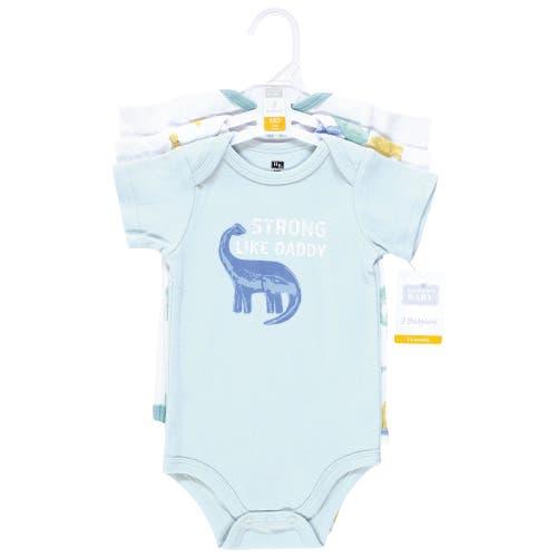 Hudson Baby Soft Cotton Bodysuit Triple Pack