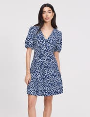 Finery London Ensley Button Through Short Dress