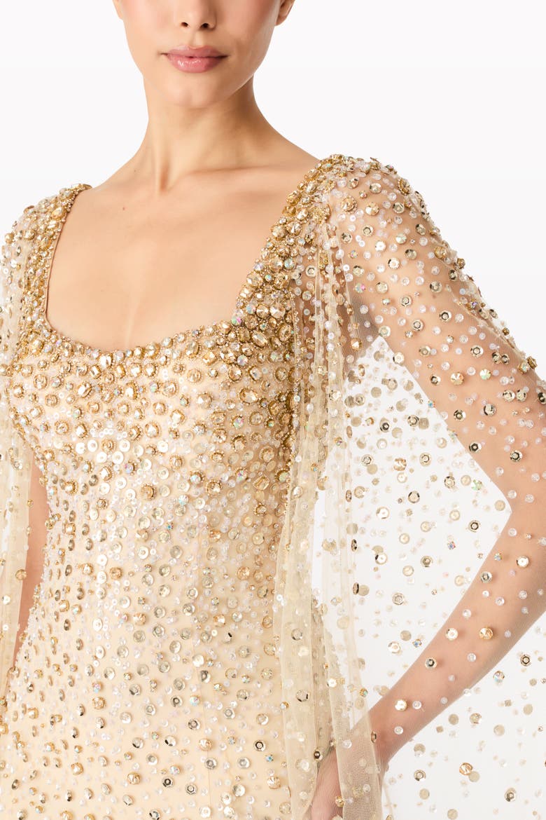 Angel Wing Dress, Alternate, color, Sandy Beach