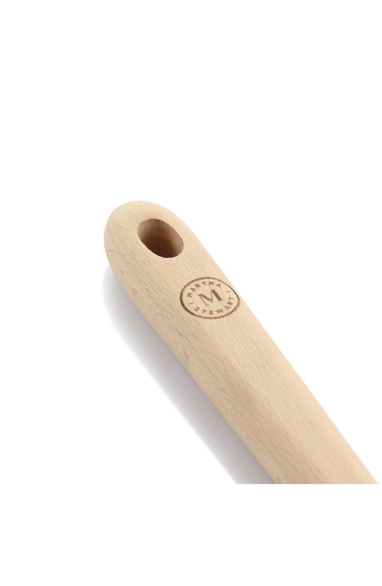 MARTHA STEWART Bainford 14 Inch Beech Wood Spoon, Alternate, color, Brown