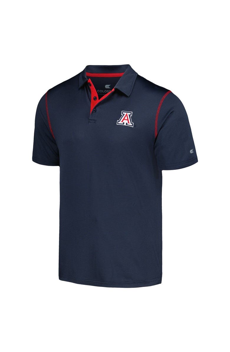 COLOSSEUM Men's Colosseum Navy Arizona Wildcats Cameron Polo, Alternate, color,