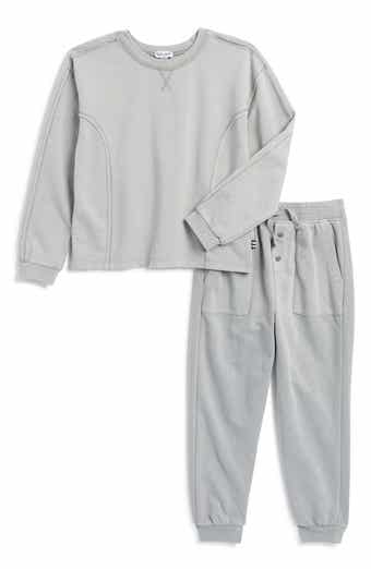 Splendid Mineral Wash Pullover & Joggers Set