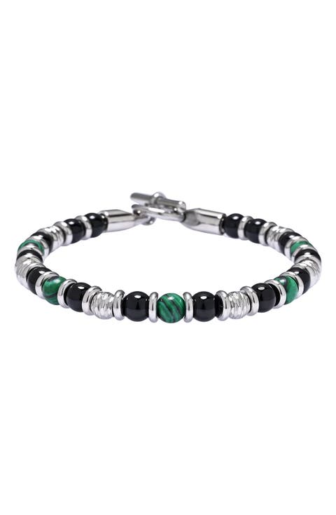 Men's Nico Beaded Toggle Bracelet