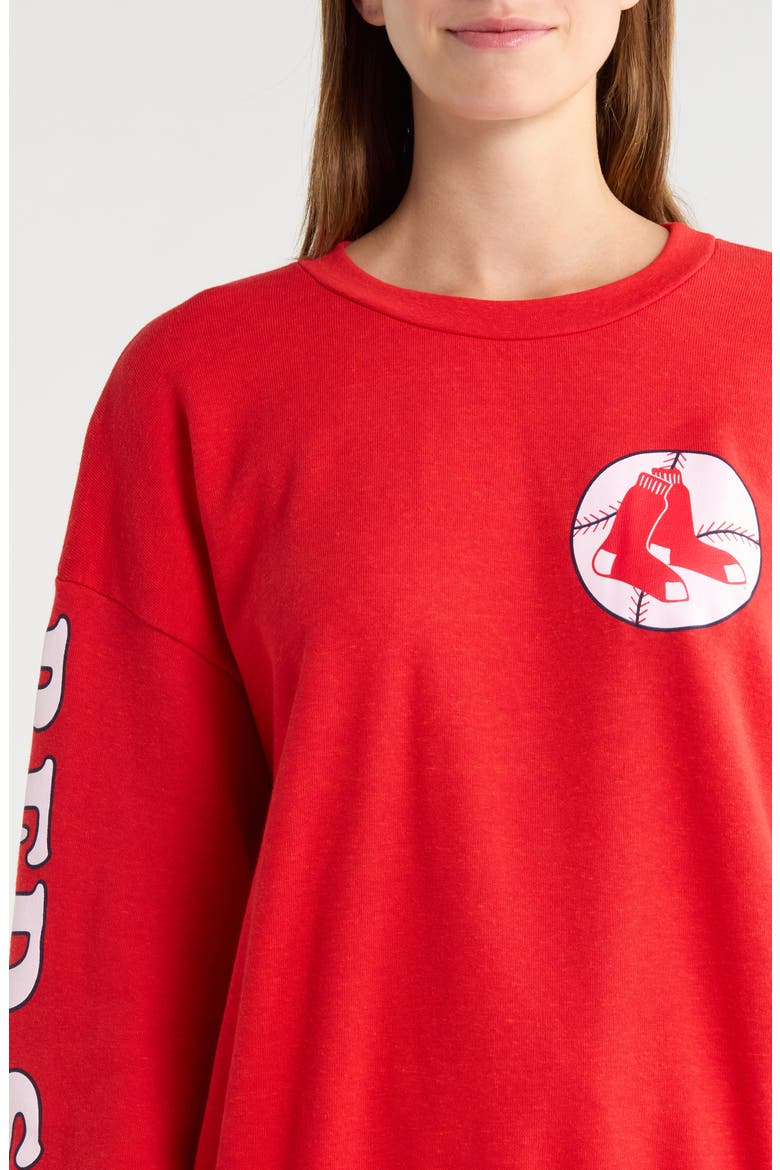 Boston Red Sox Graphic Sweatshirt, Alternate, color, RED