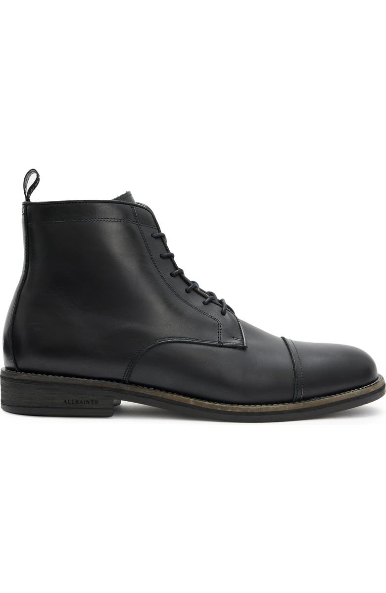 AllSaints Harland Cap Toe Boot, Alternate, color,