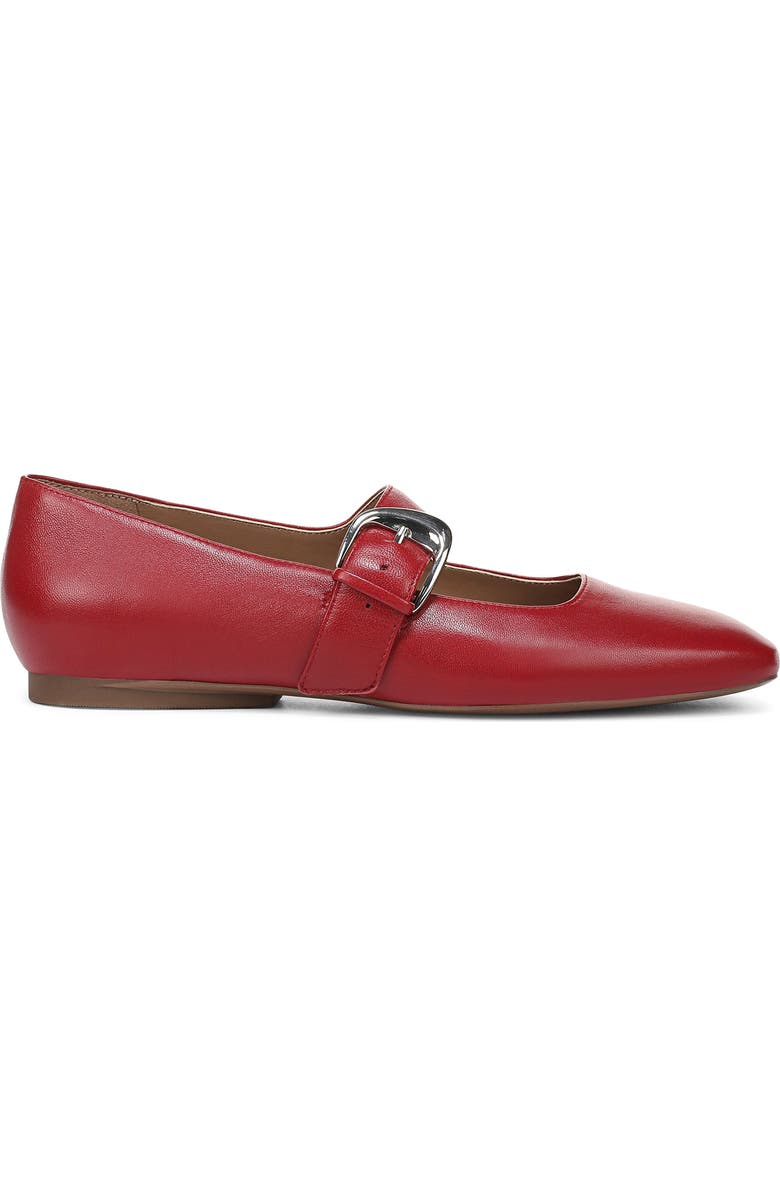Naturalizer Cosmic Mary Jane Flat, Alternate, color, Hearts Flame Red