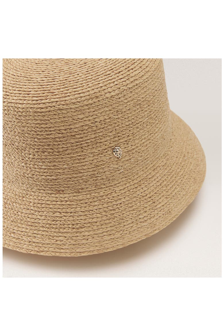 Malia Raffia UPF 50+ Bucket Hat, Alternate, color, NATURAL