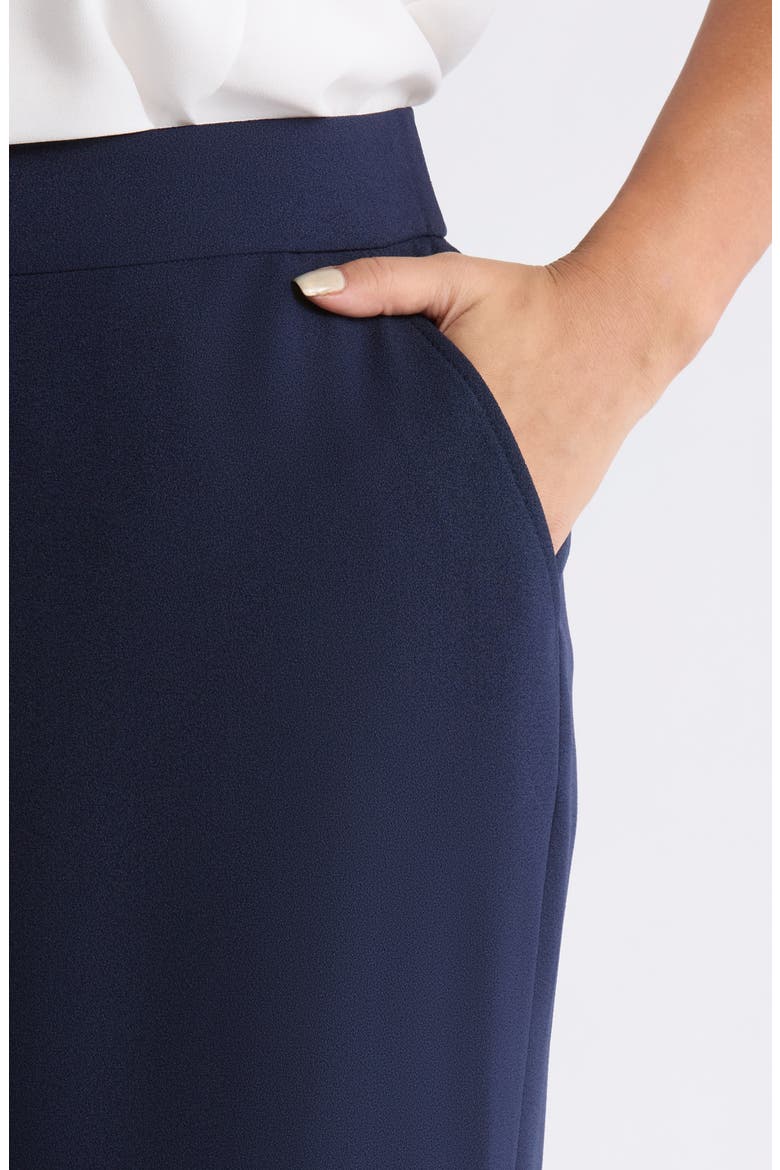 Stretch Straight Leg Pants, Alternate, color, DEEP NAVY