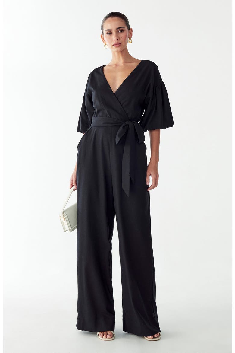 Andrea Jumpsuit, Alternate, color, Black