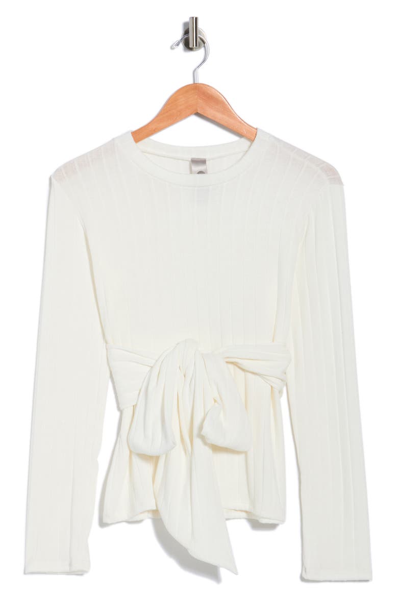 Knit Front Knit Sweater, Alternate, color, IVORY KNIT