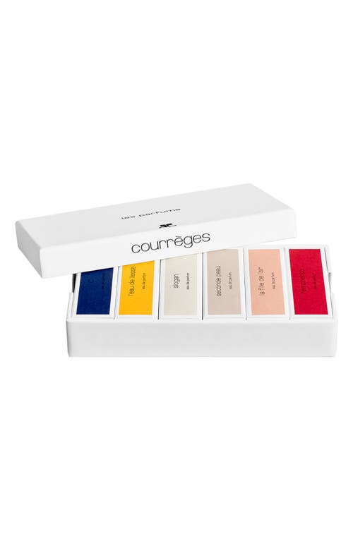 Courrèges 6-piece Classic Eau De Parfum Discovery Set $50 Value In No Color