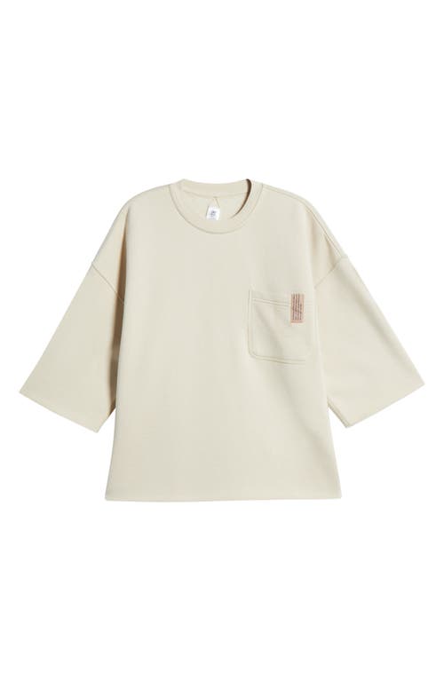 Shop Lunya Silksweats™ Reversible Crop Pajama Top