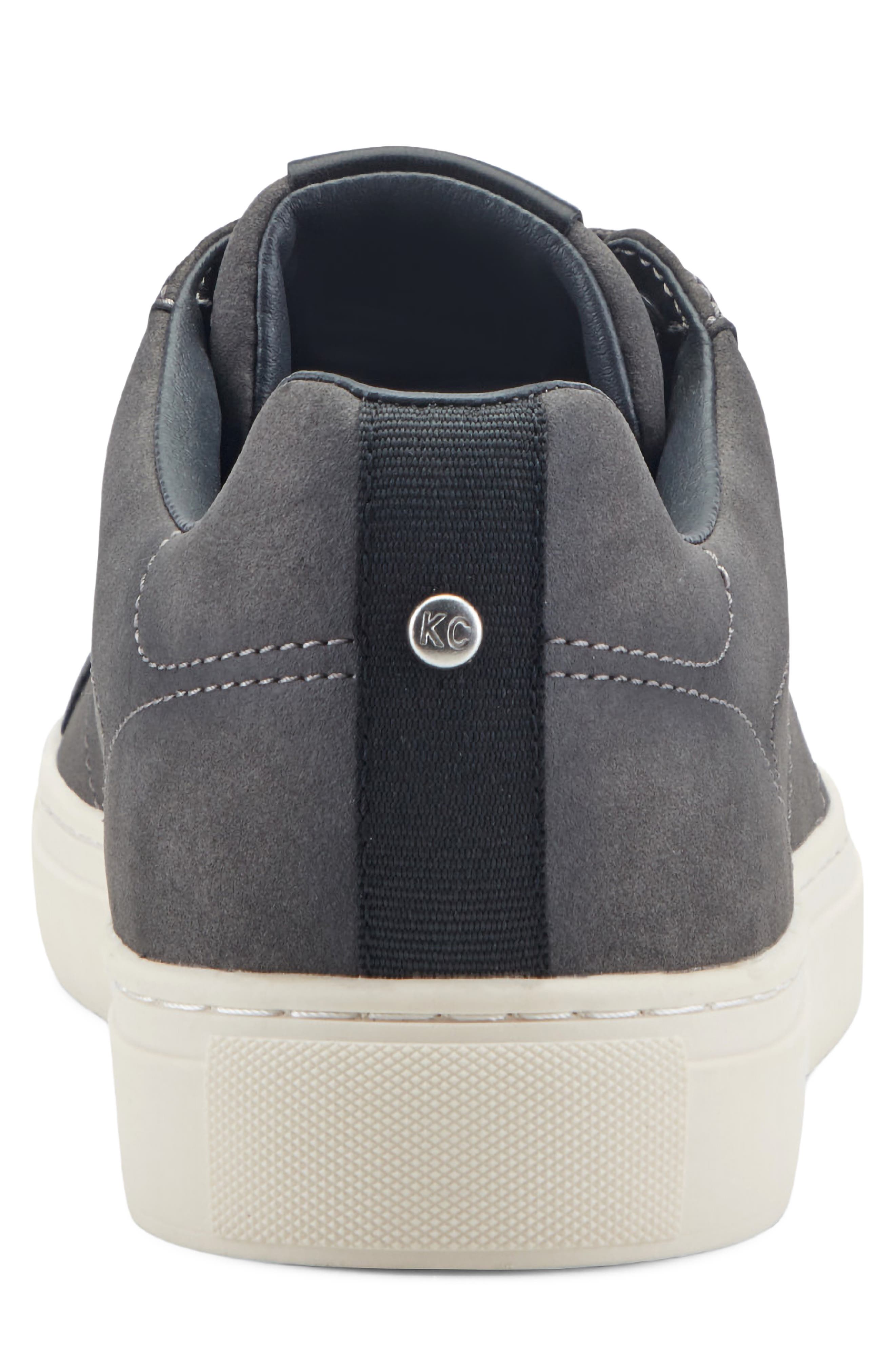 Kenneth Cole New York Jally Sueded Low Top Sneaker, Alternate, color, Dark Gray