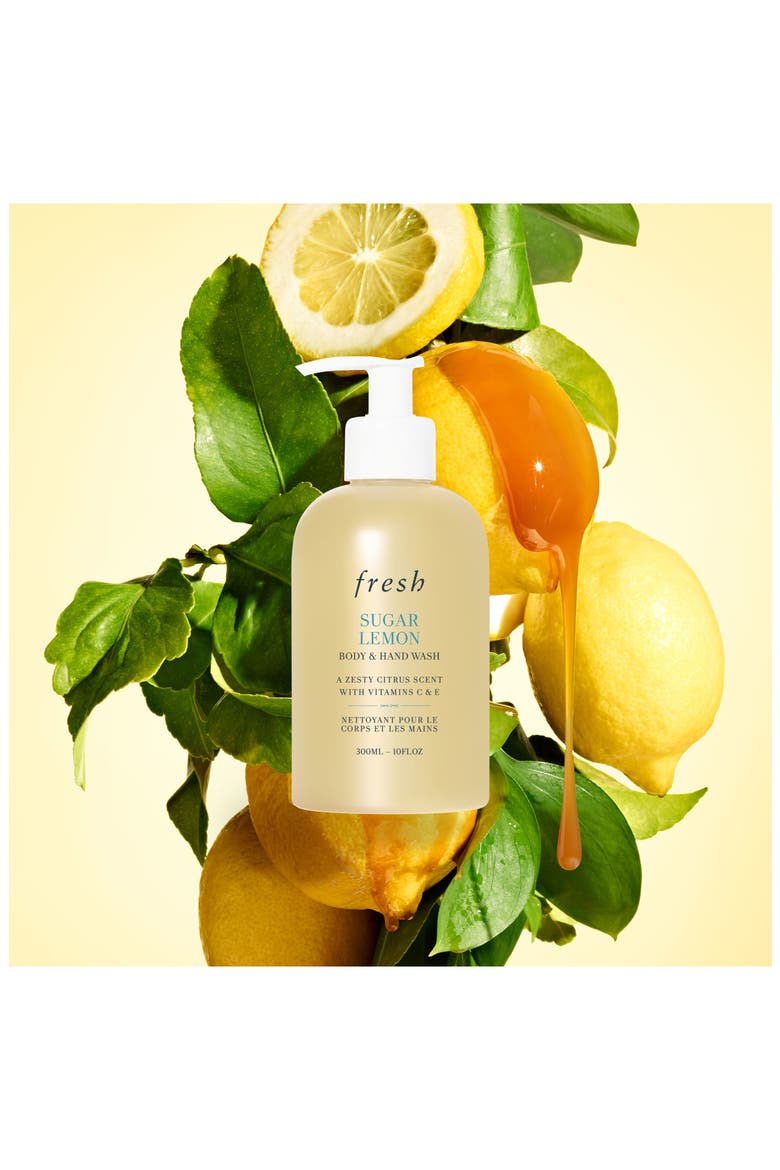 Sugar Lemon Body & Hand Wash, Alternate, color, NO COLOR