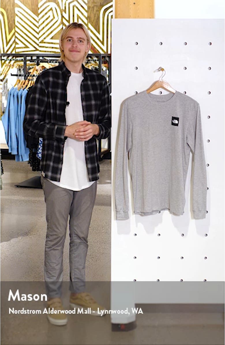 Red Box Long Sleeve Graphic Tee, sales video thumbnail