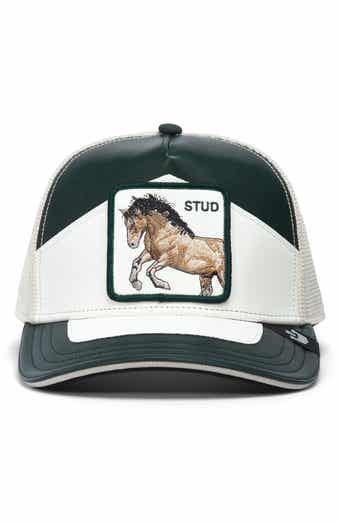 Goorin Bros. Moto Stud Faux Leather Trucker Hat