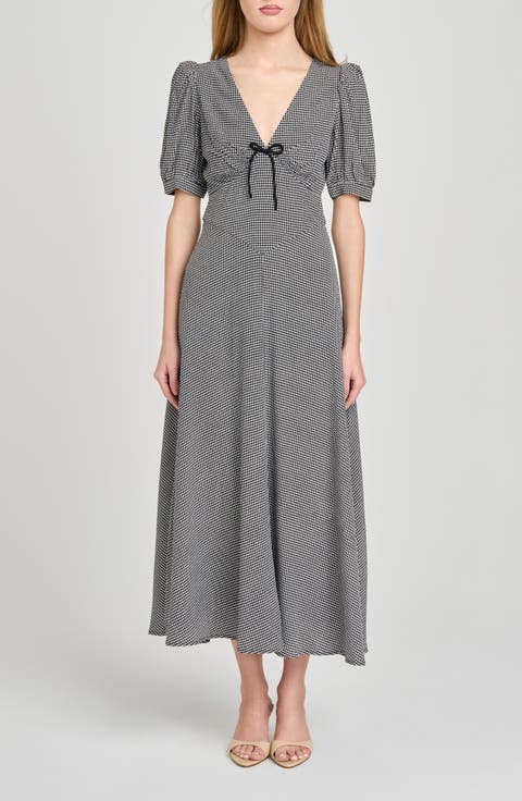 Juliana Short Sleeve Midi Dress