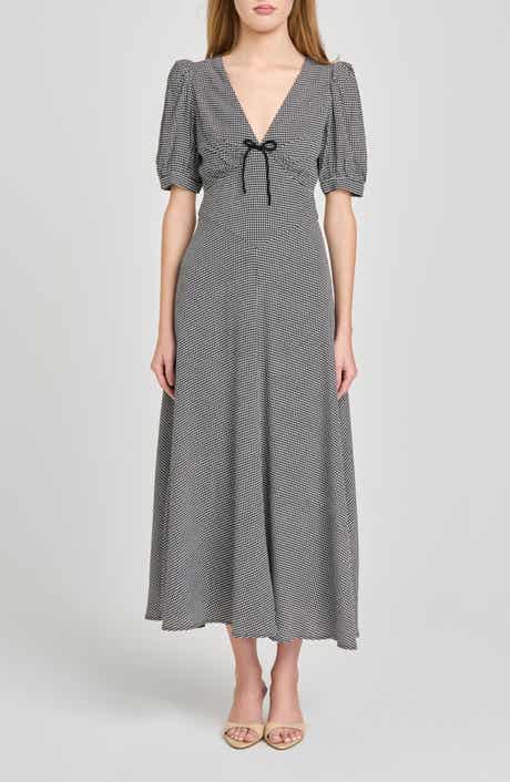 Juliana Short Sleeve Midi Dress