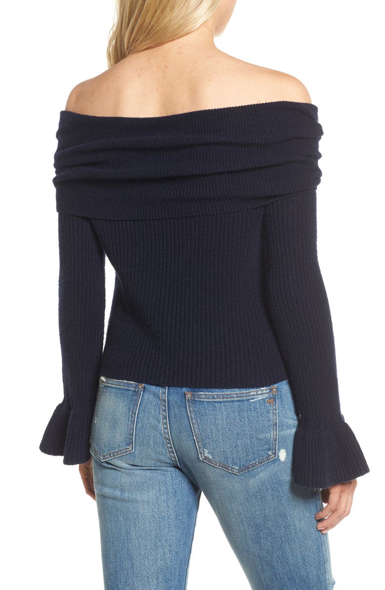 Ella Moss Off the Shoulder Sweater, Alternate, color, 