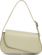 BCBG Asymmetric Flap Shoulder Bag