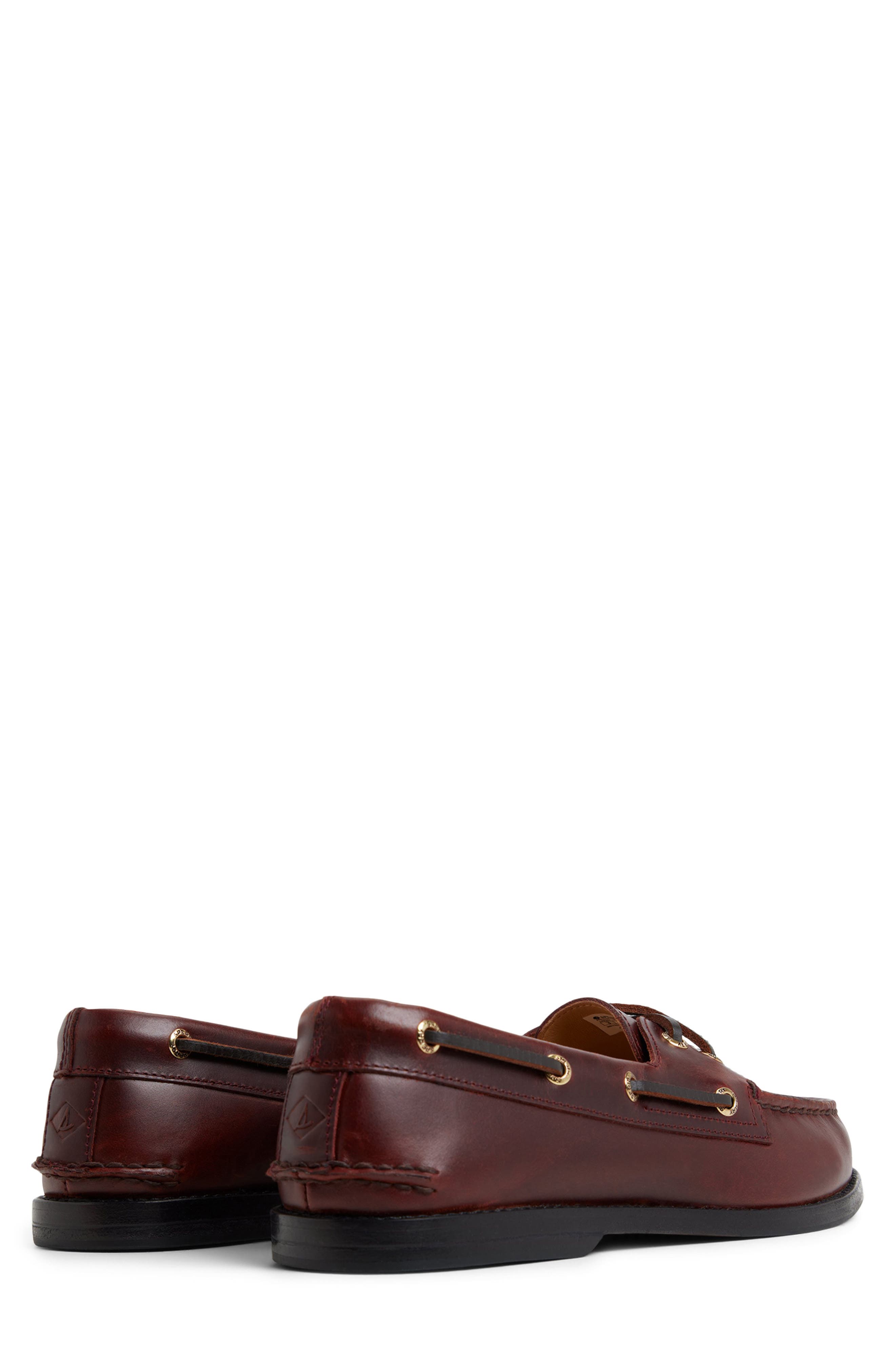 Sperry Gold Cup Prescott Authentic Original Boat Shoe, Alternate, color, Bordo