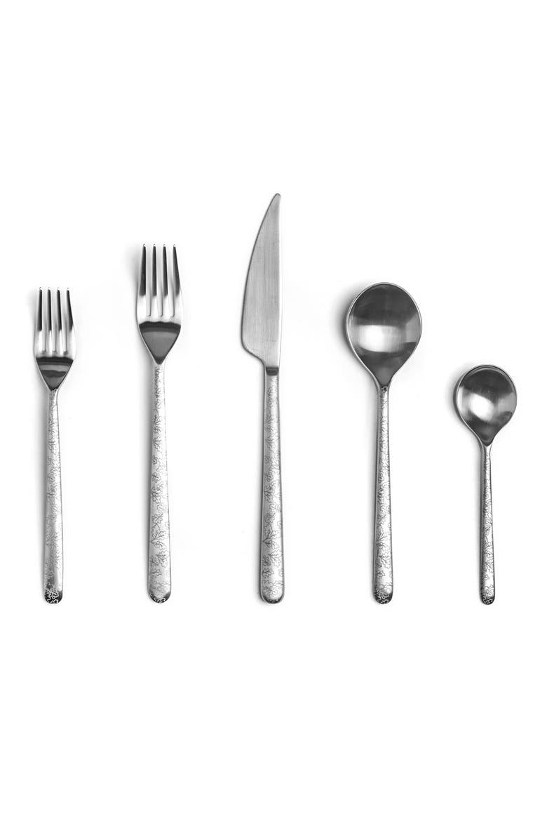 Atena 5-Piece Place Setting, Main, color, STAINLESS STEEL