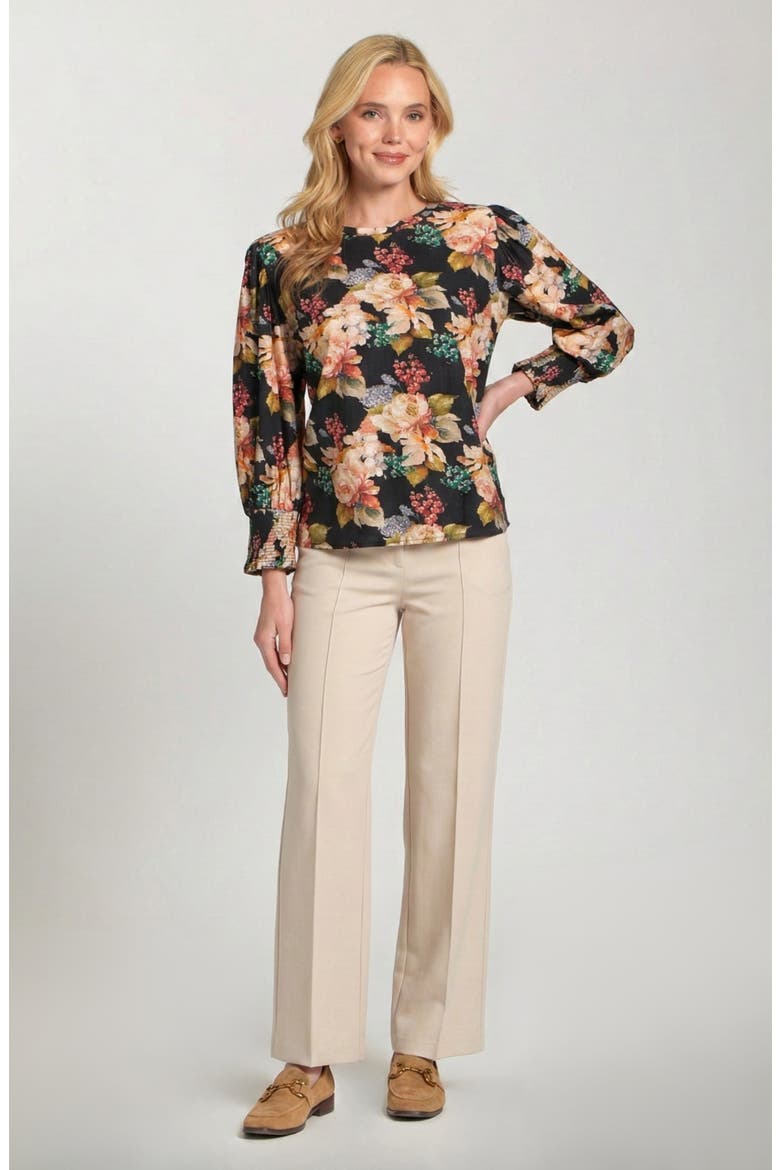 Pintuck Pleat Pants, Alternate, color, CHAMPAGNE