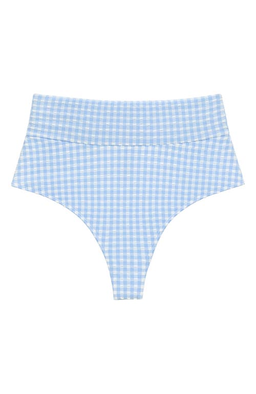 MONTCE MONTCE ADDED COVERAGE HIGH WAIST BIKINI BOTTOMS 