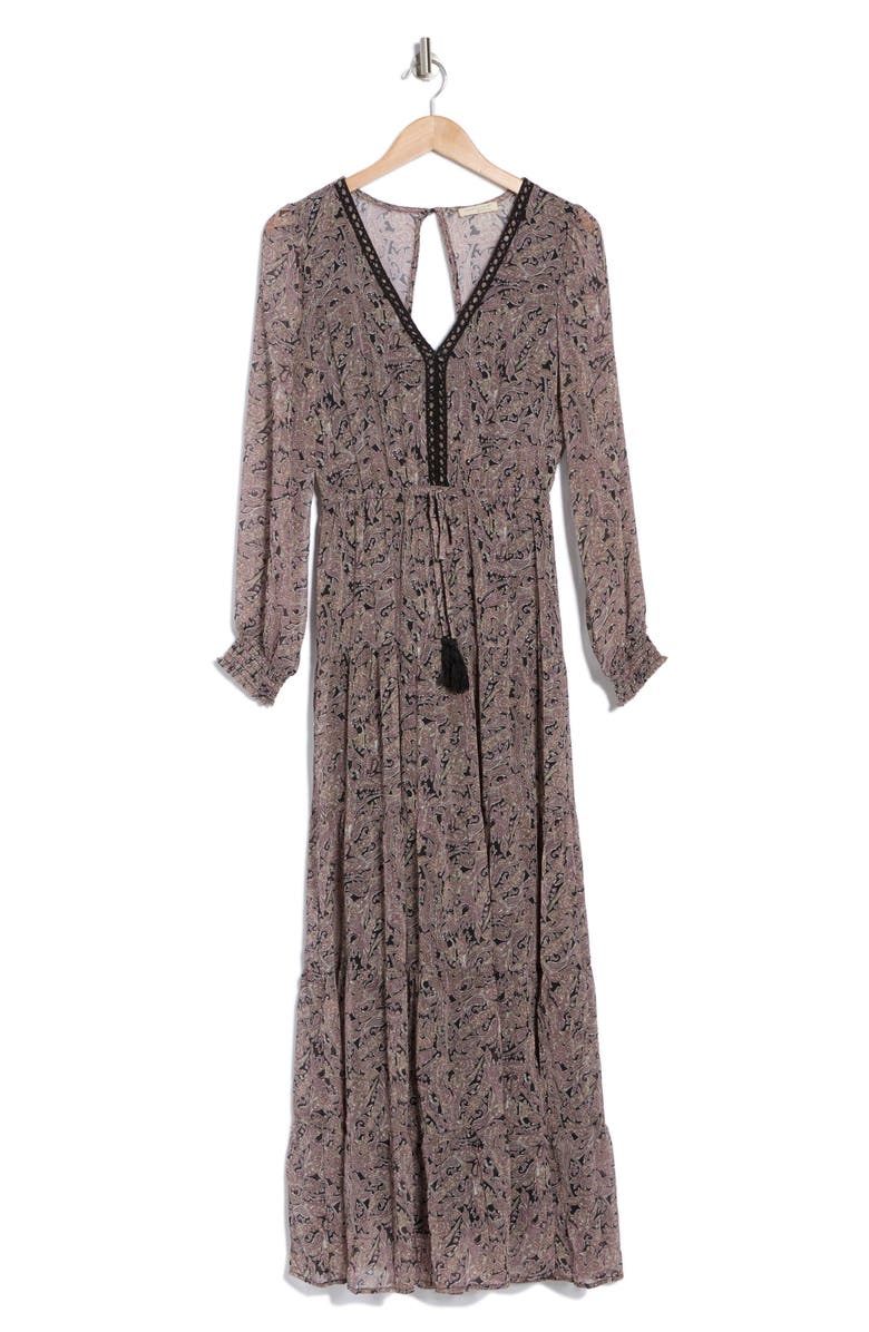 Lovestitch Long Sleeve Maxi Dress, Alternate, color, 