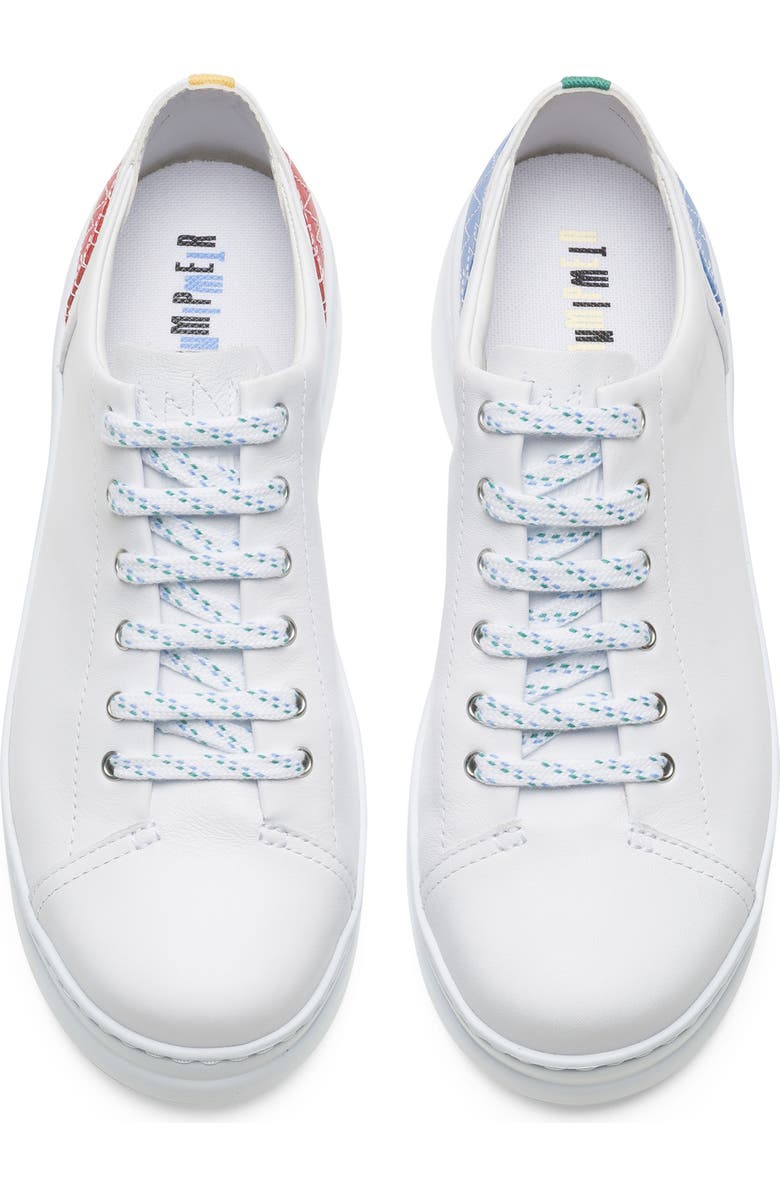 Camper Twins Mismatched Wedge Sneaker, Alternate, color,