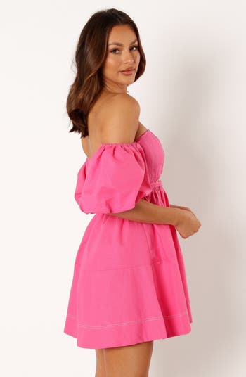 Aurora Off the Shoulder Minidress
