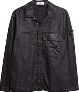 Stone Island Garment Dye Nylon Panama Overshirt
