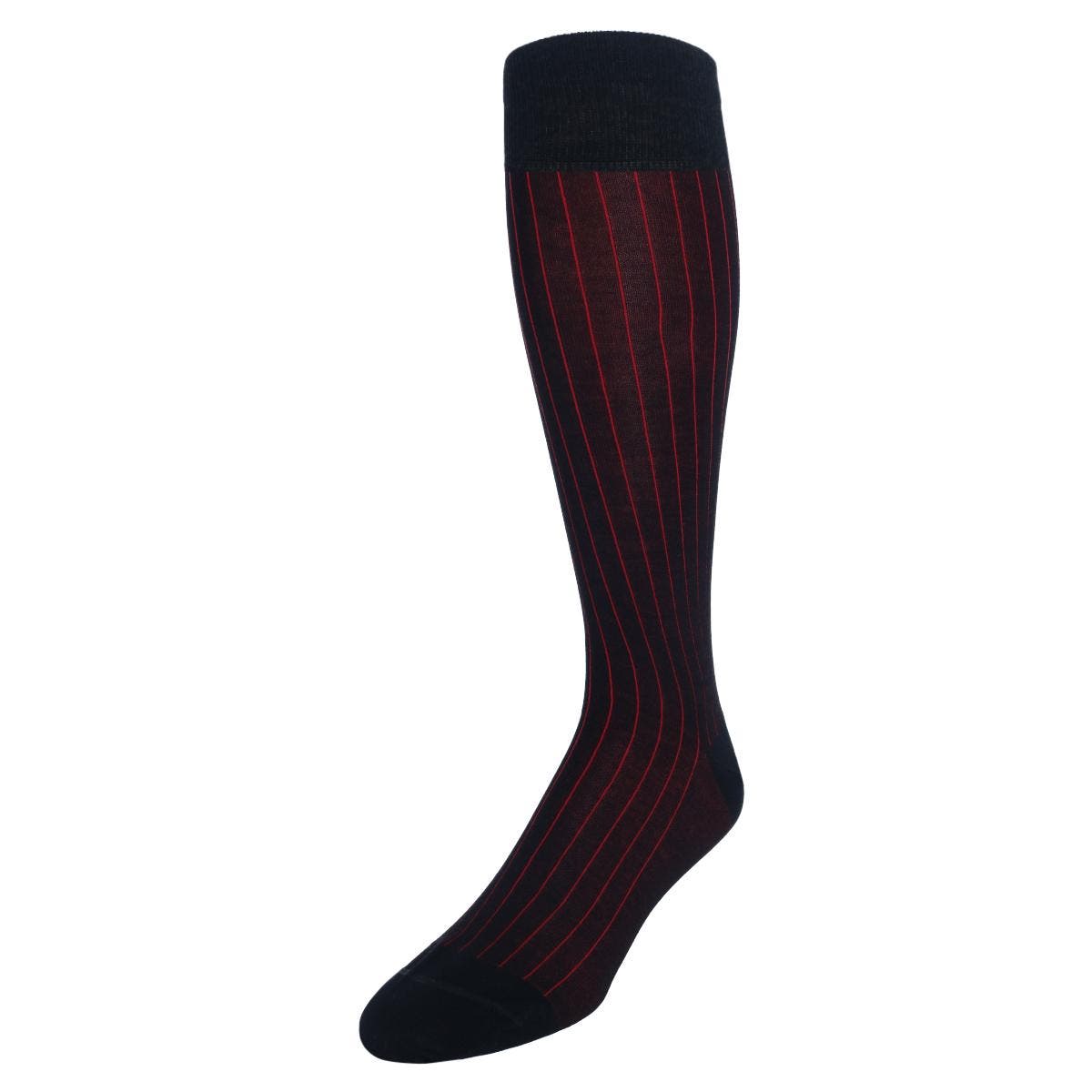 selected Black with Red Stripes